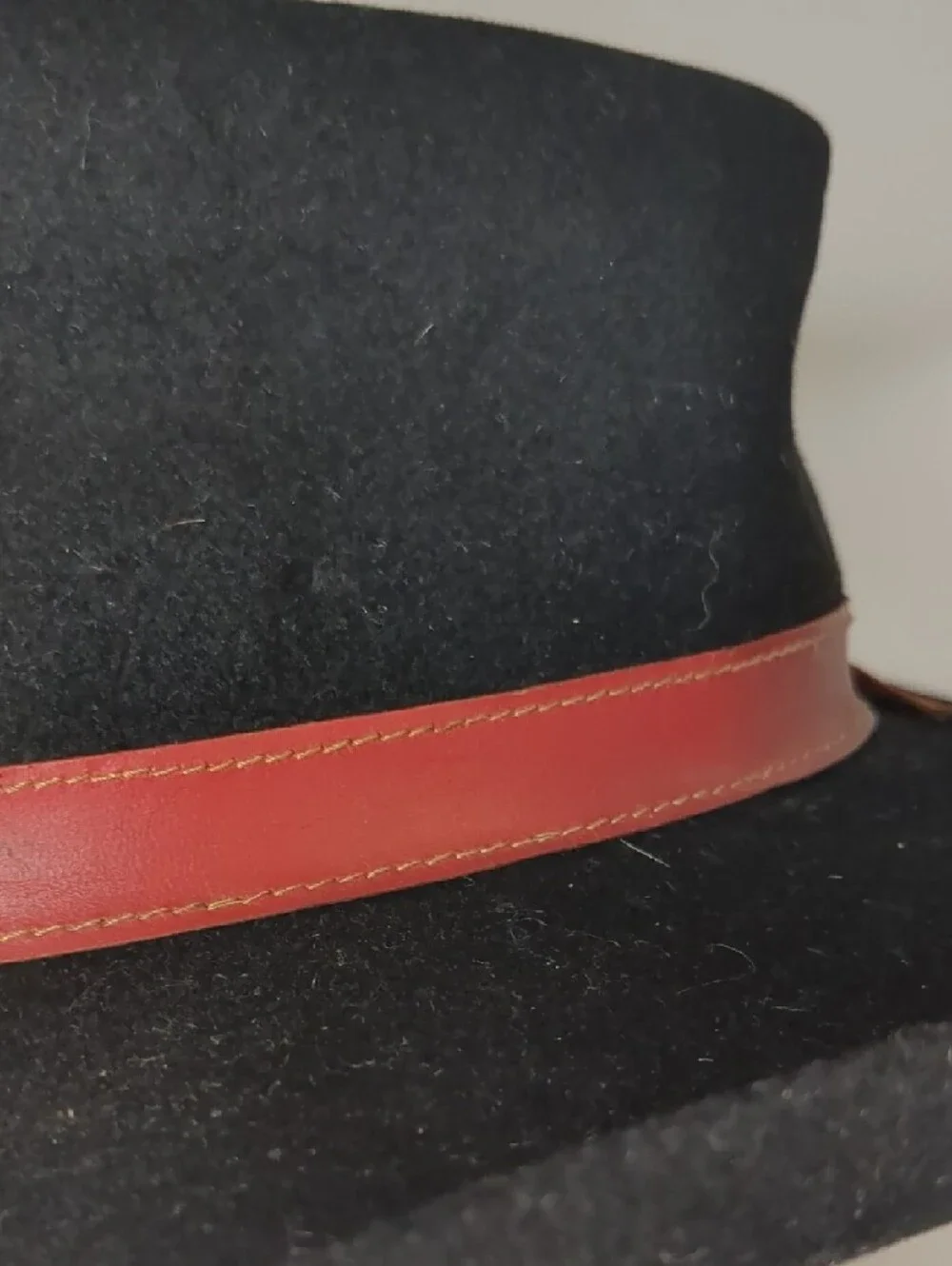 Vintage 40s Black Stetson Fifth Ave Felt Hat Fedora Bullocks Los Angeles